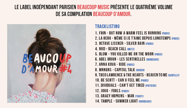 Beaucoup d'amour tracklisting