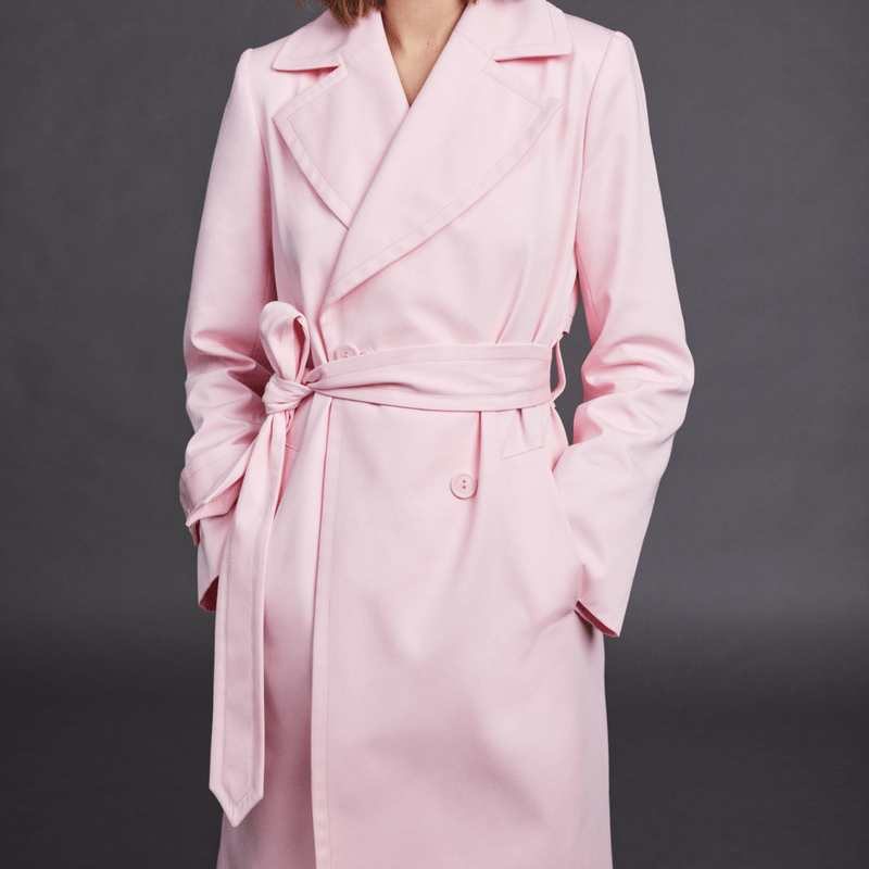 trench-tara-jarmon-rose-bonbon