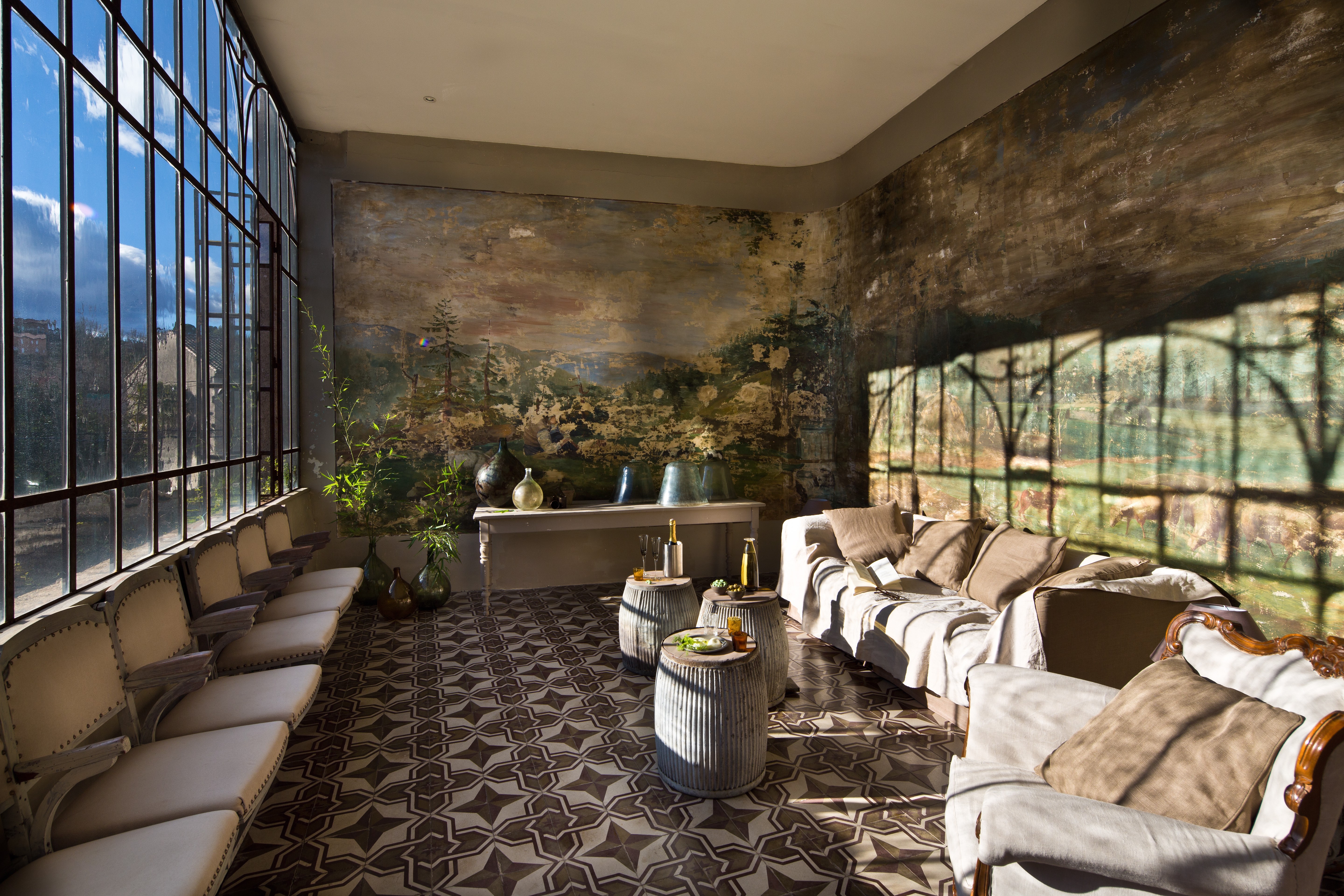 Château d'Uzer - Jardi d'hiver