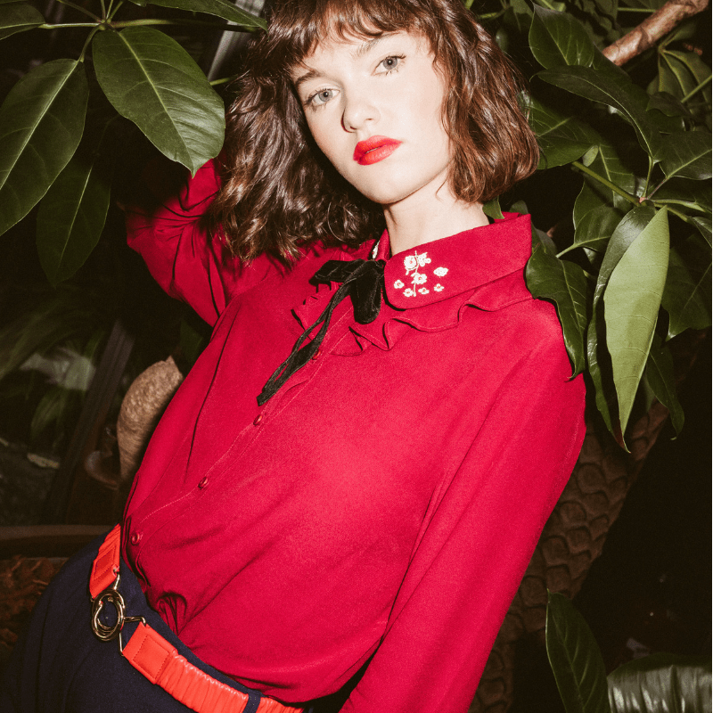 idano-paris-chemisier-coco-rouge