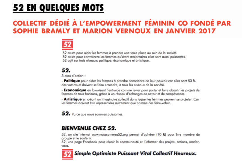 Collectif 52 en chiffres