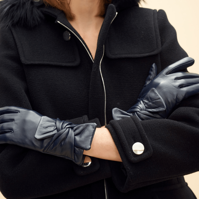 gants-noeud-cuir-claudie-pierlot