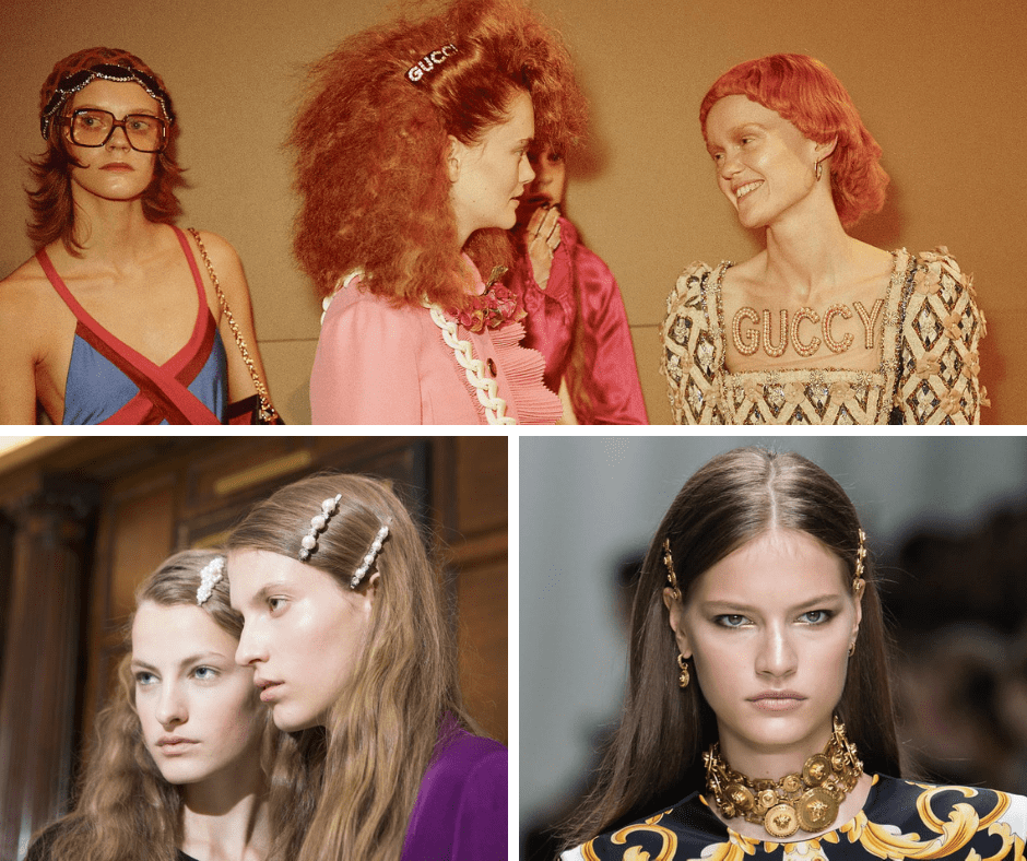 gucci-versace-simone-rocha-barrette-defile-cheveux