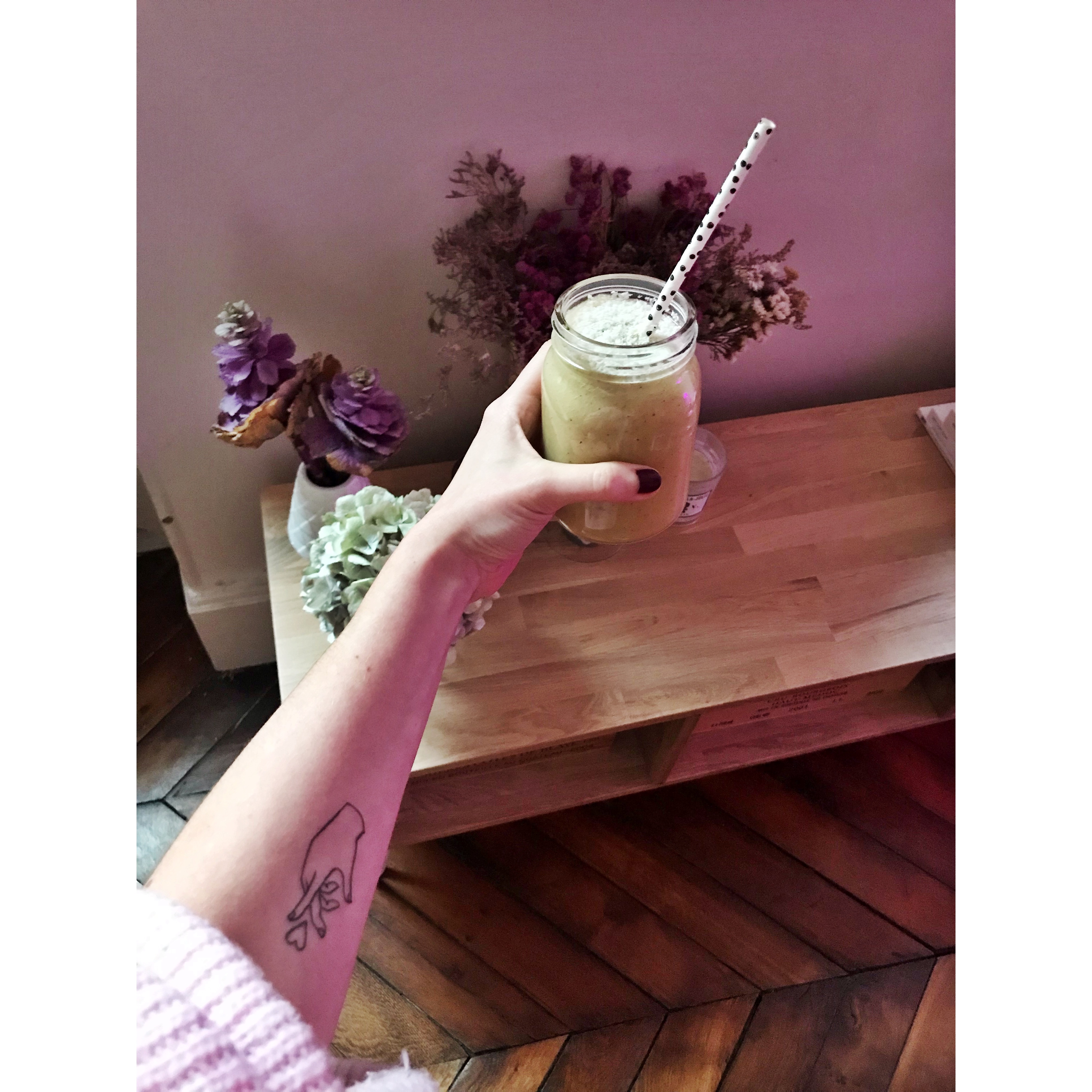 home made smoothie