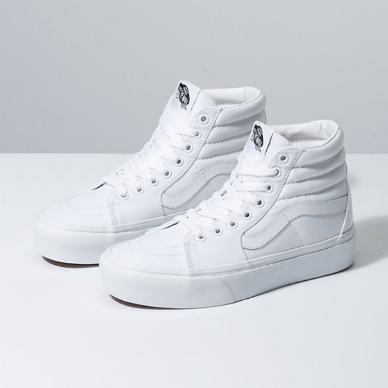 sneakers-basket-blanches-ete-Sk8-Hi Platform 2.0-vans