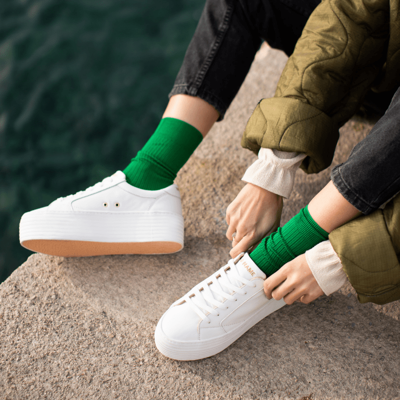 Spice Sneakers-no-name-sneakers-basket-blanches-white