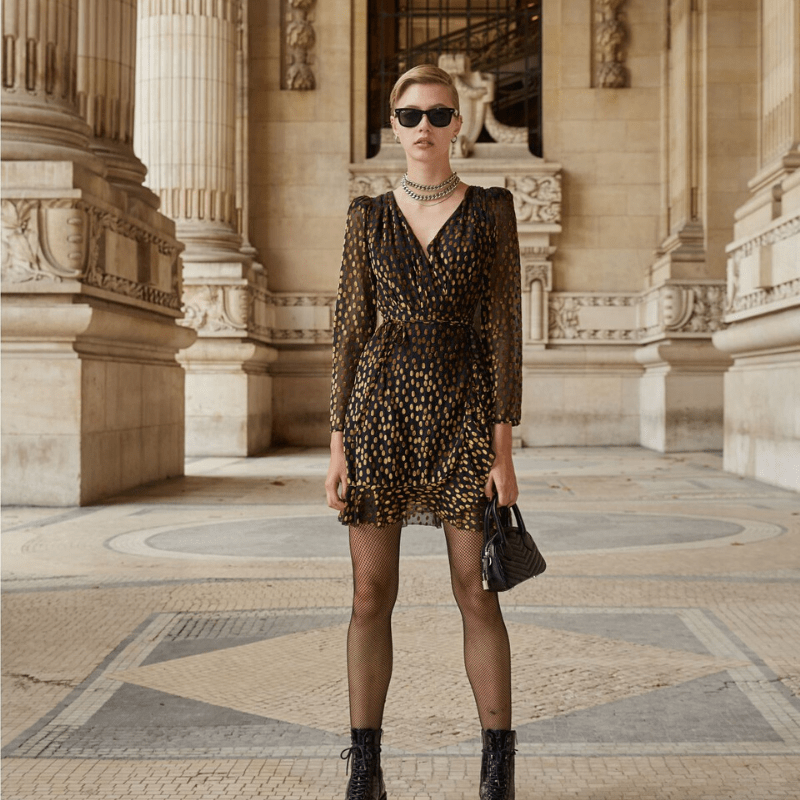 Robe courte-tenues-fetes-The Kooples