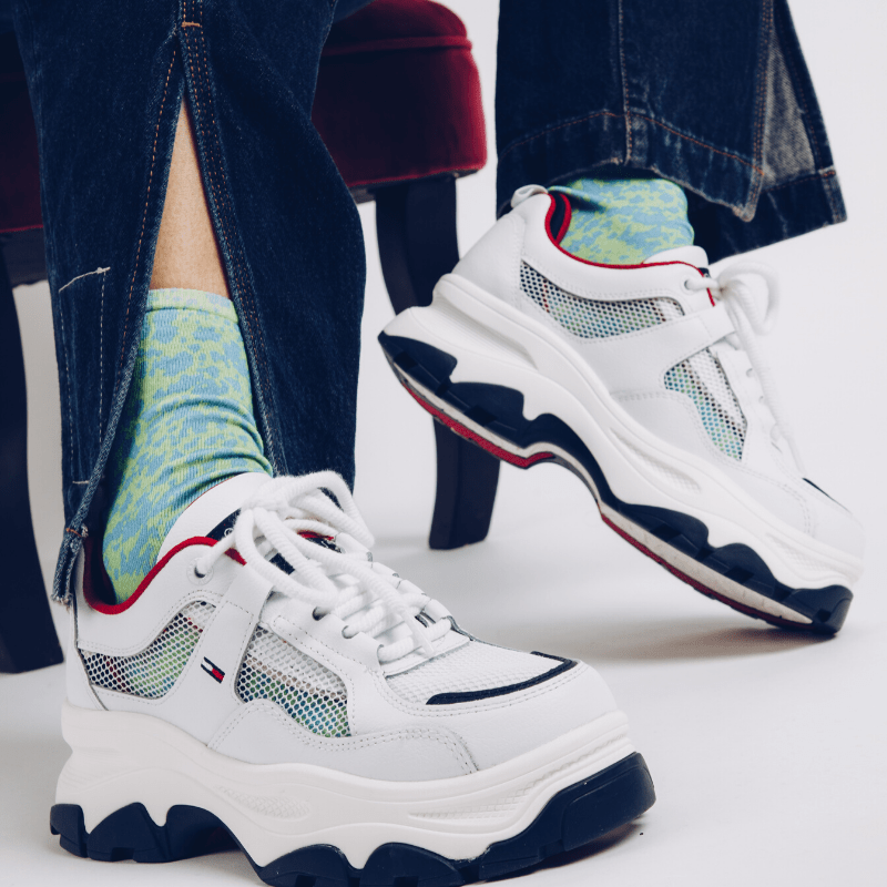 sneakers-blanches-tommy-jeans-platform-courir