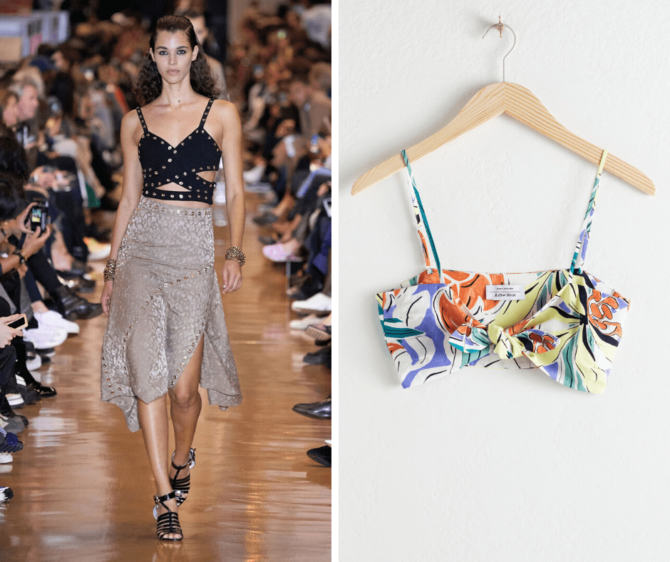 tendance-mode-printemps-ete-2020-defilé-look-koche-bralette-andotherstories